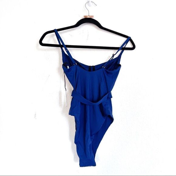 Onia x WeWoreWhat Danielle One Piece in Navy size small - Picture 4 of 7